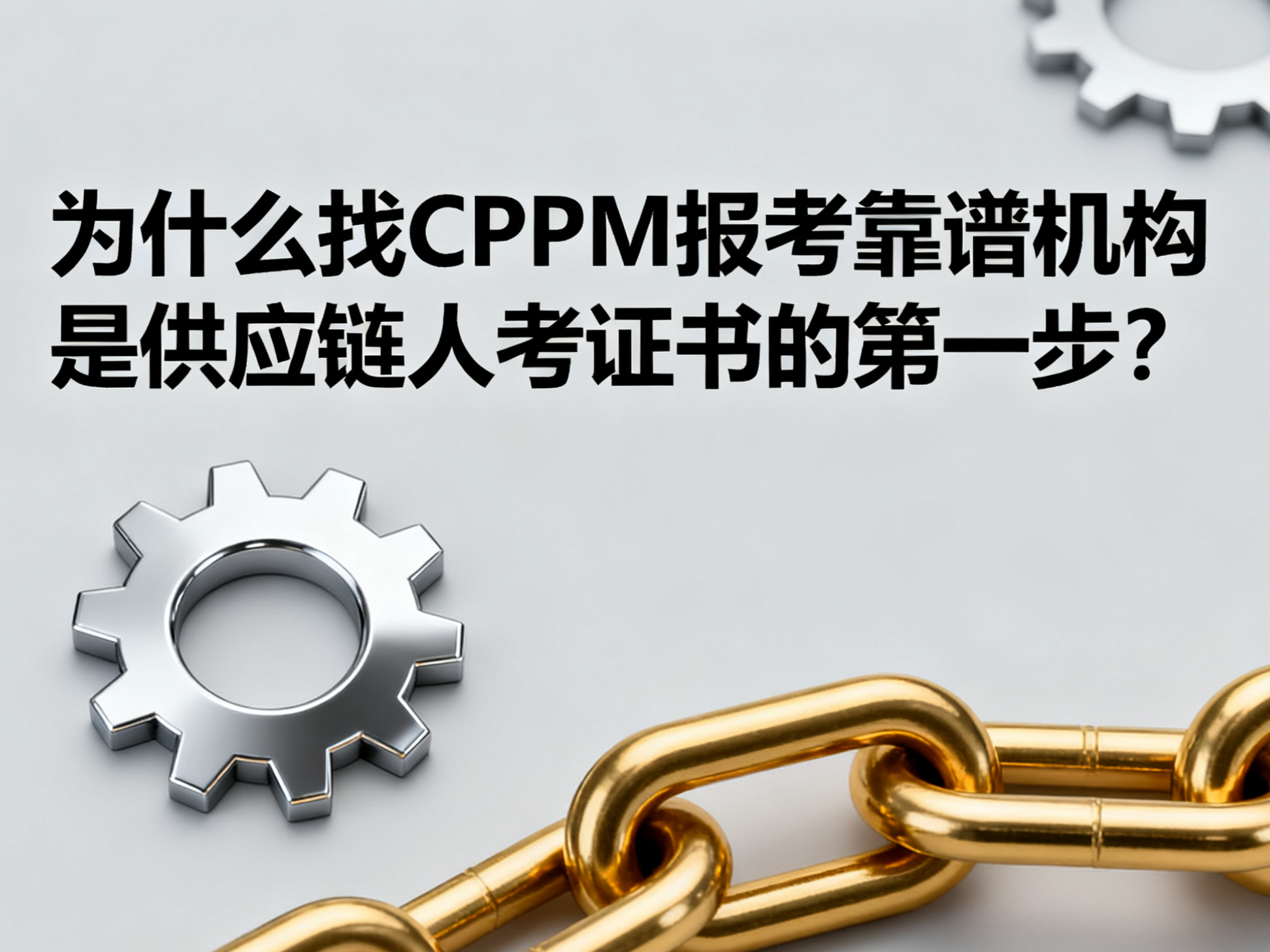  CPPM报考靠谱机构推荐